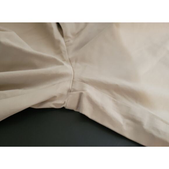 Casual Corner Khaki Flare Leg Stretch Pants - Size 6 - Picture 8 of 9